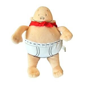 Merry Makers Captain Underpants Plush‎ Stuffie 10 inches Book Series Character